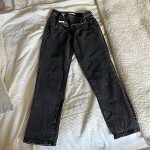 👁️‍🗨️8$sale👁️‍🗨️ PacSun Dark Gray Straight Jeans